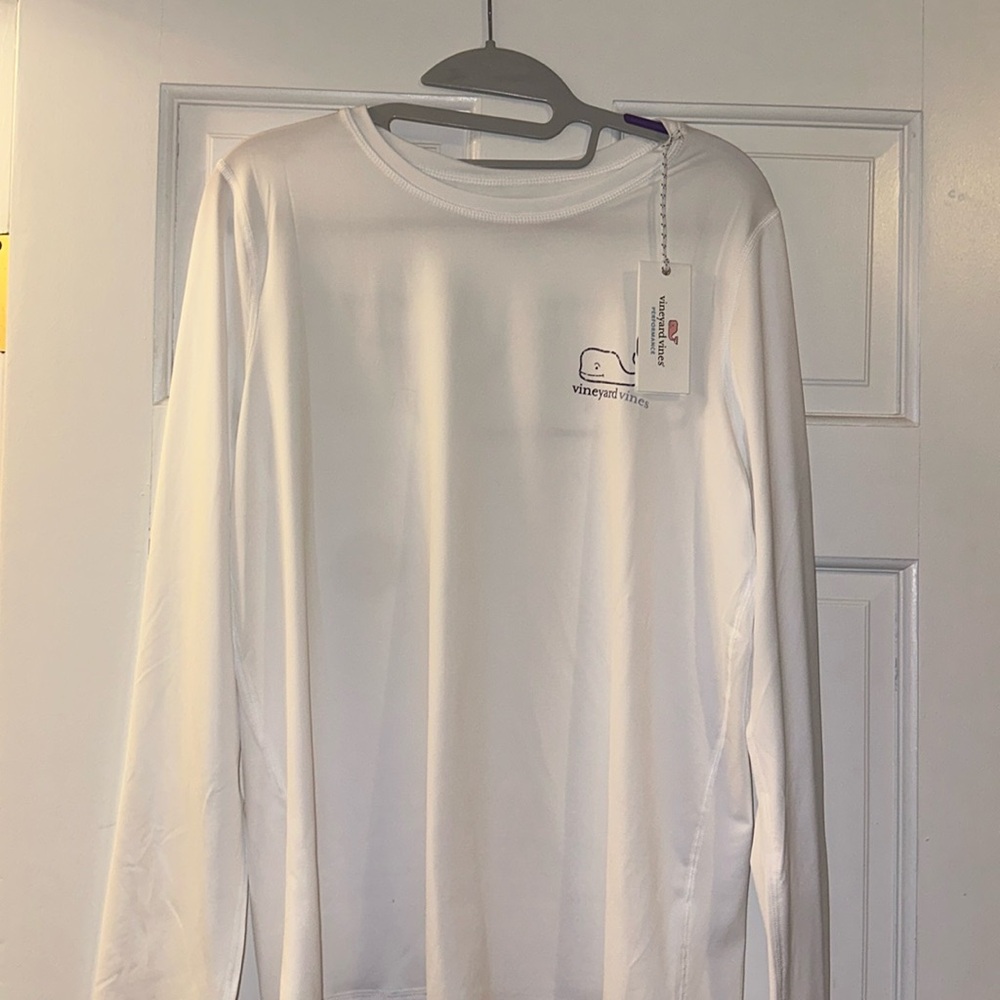 vineyard vines long sleeve swim shirt size large